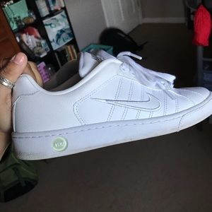 Nike white shoes